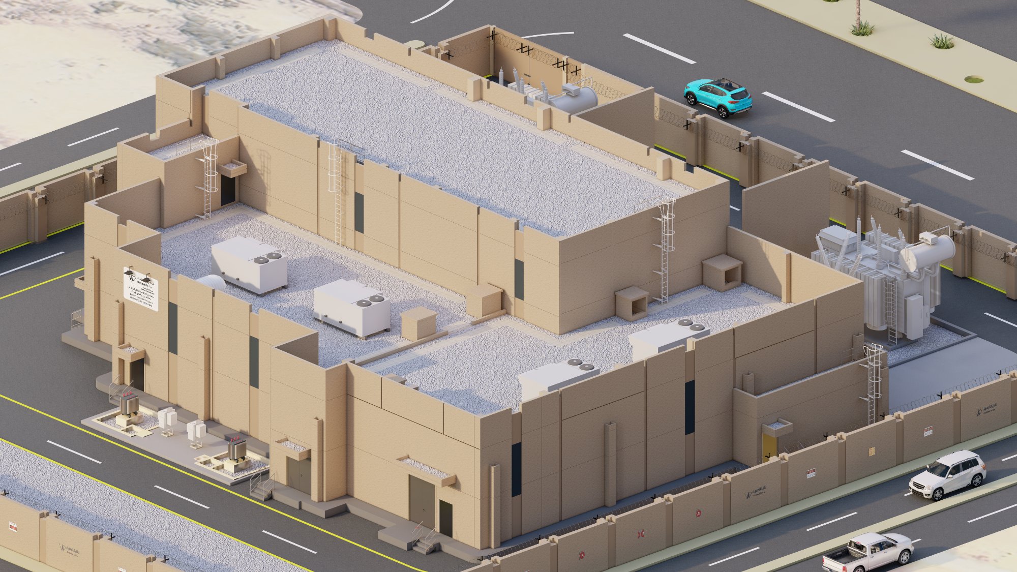 AL- ZARQA Industrial City 132/33 kV Substation